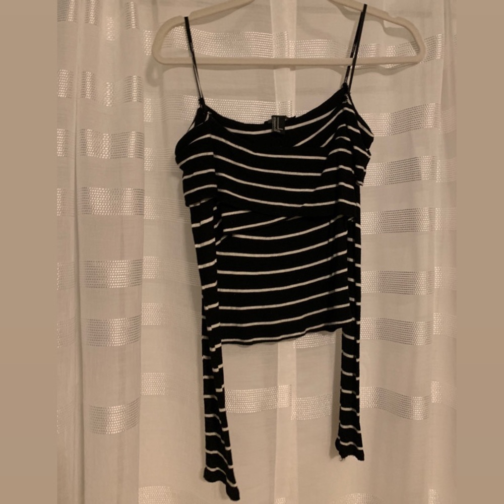 Off the Shoulder Striped Top